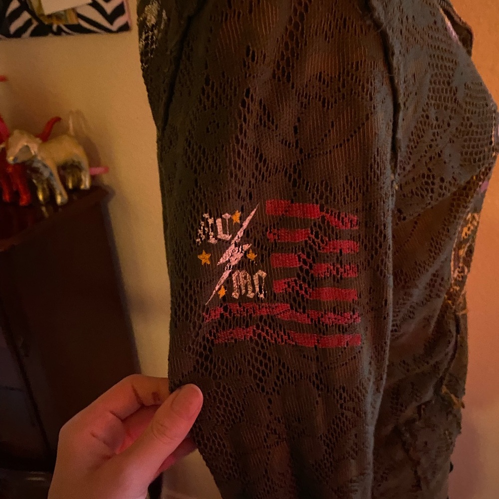 Affliction reversible zip-up - Picture 4 of 8